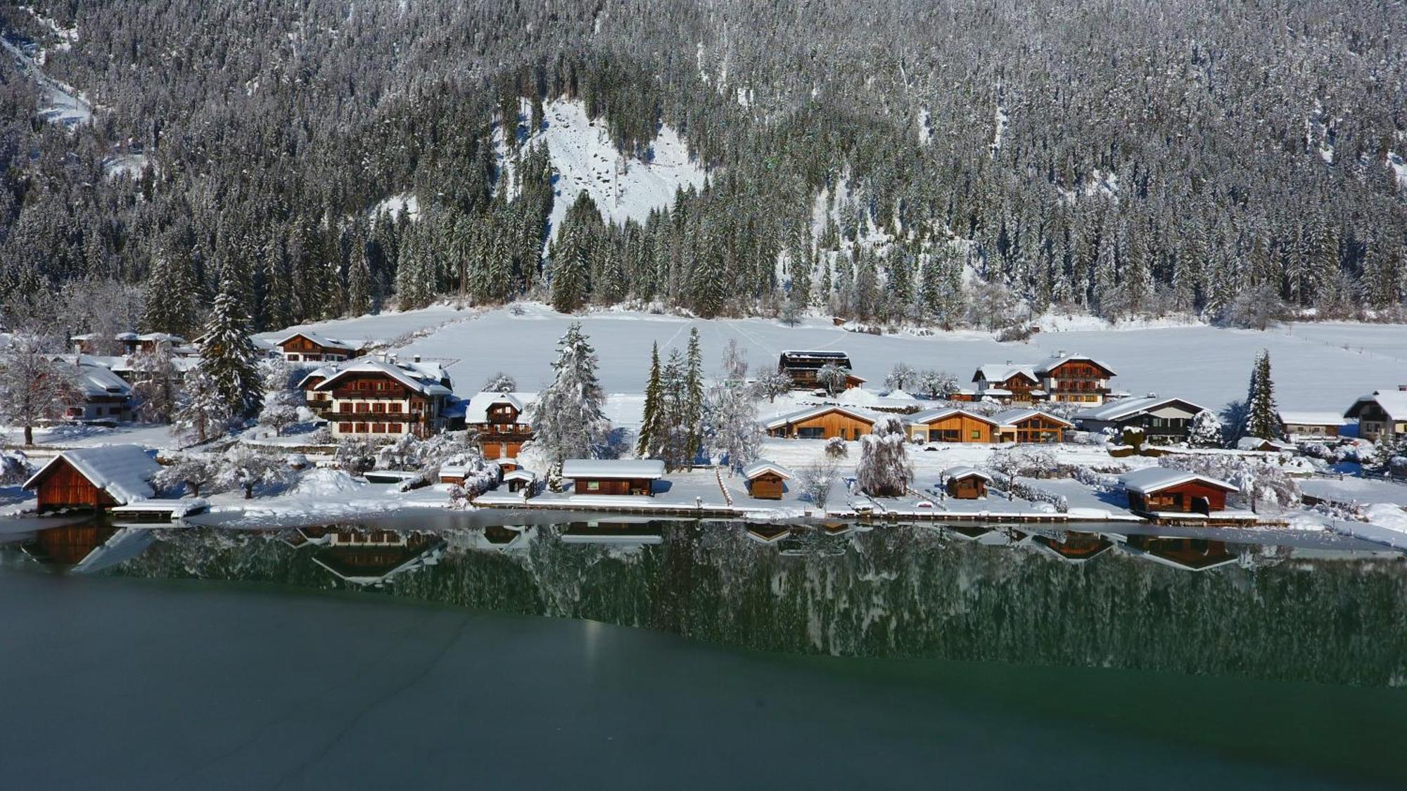 Ferienhof Obergasser Und Bergblick Weissensee Exterior foto