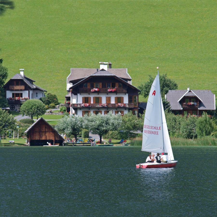 Ferienhof Obergasser Und Bergblick Weissensee Exterior foto